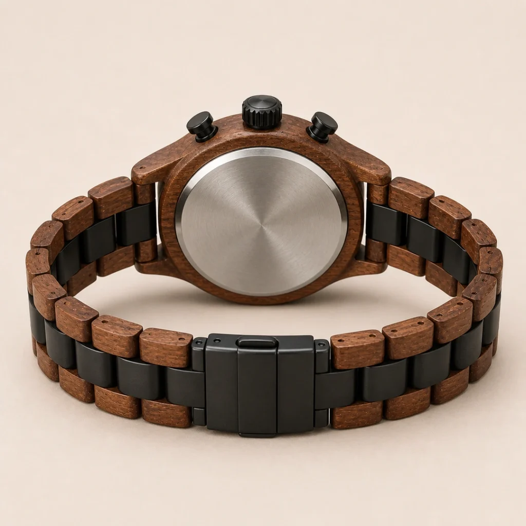 Norvik Walnut, vista trasera de la caja